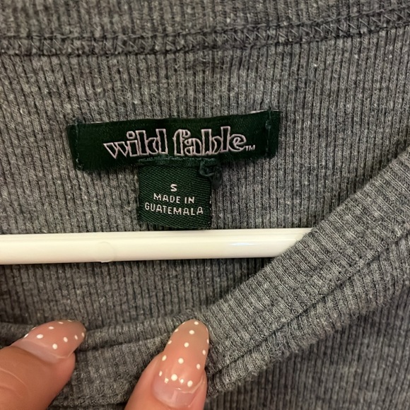 Wild Fable Charcoal Tank Top - Picture 2 of 2